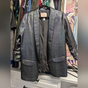 Hutch Anthropologie Black Iridescent Blazer - Never been worn